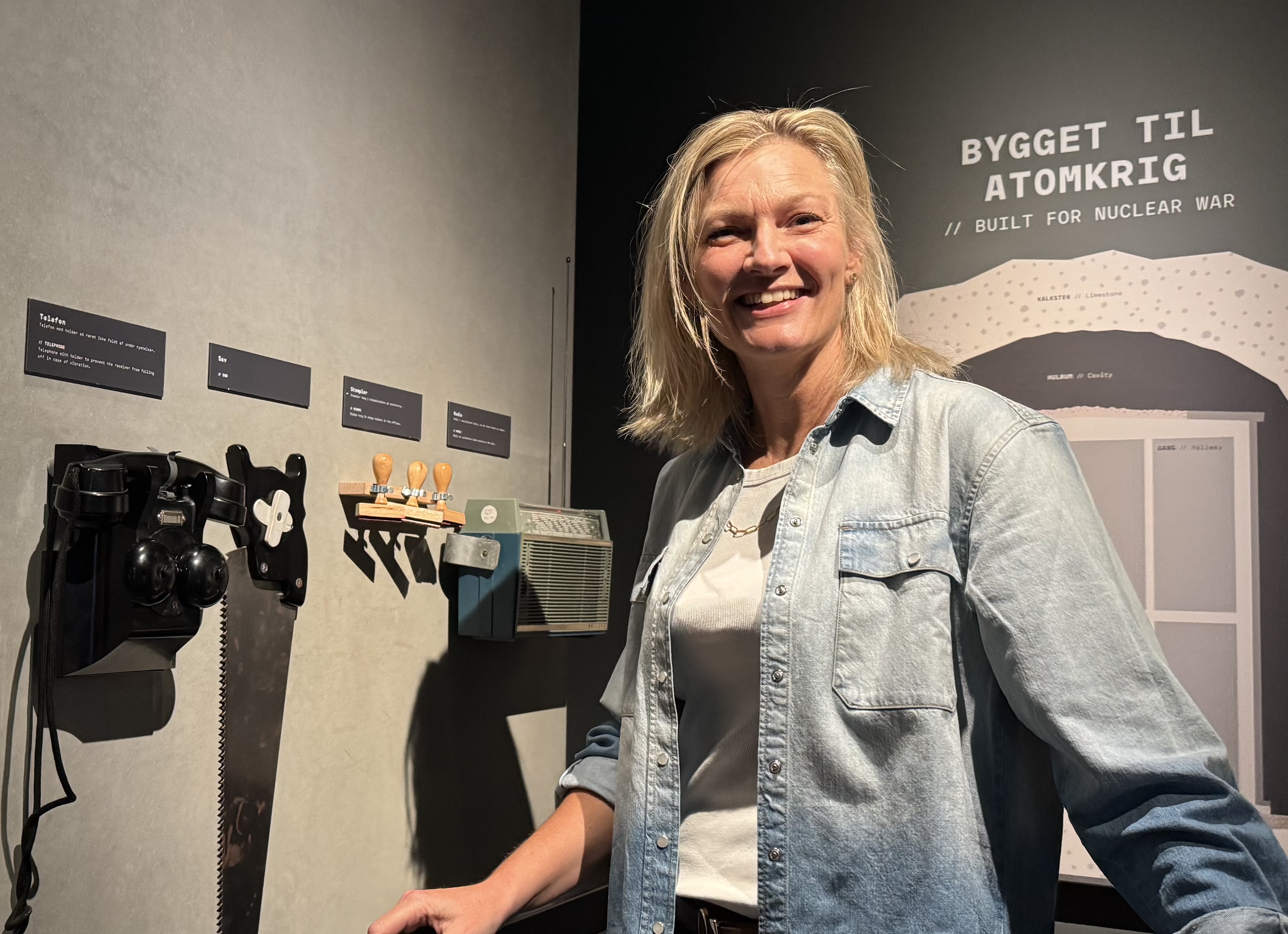 Am og gammel telefon